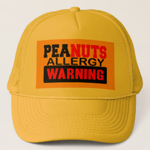 Peanuts Allergy Warning Trucker Pet