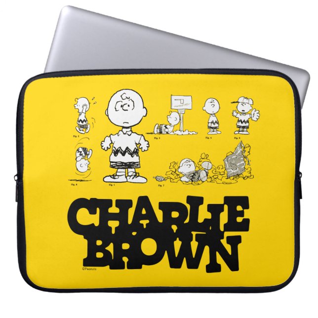 Peanuts | Always Charlie Brown Laptop Sleeve (Voorkant)