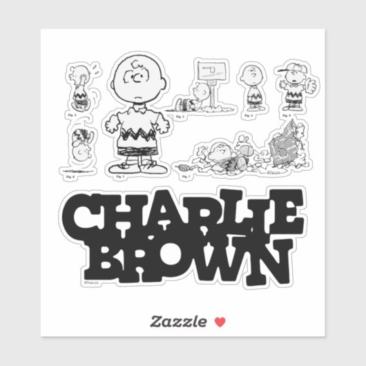 Peanuts | Always Charlie Brown Sticker (Vel)