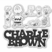 Peanuts | Always Charlie Brown Sticker (Voorkant)