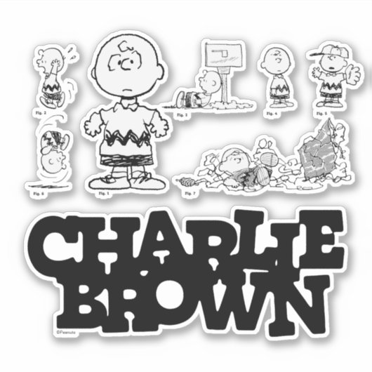 Peanuts | Always Charlie Brown Sticker (Voorkant)