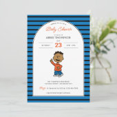 Peanuts | Baby shower van Franklin Kaart (Staand voorkant)