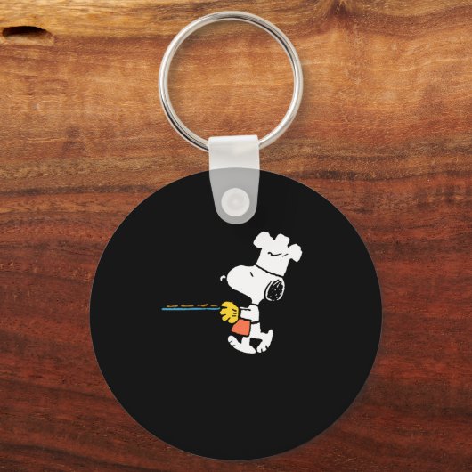 Peanuts Baking Cookies Sleutelhanger (Voorkant)