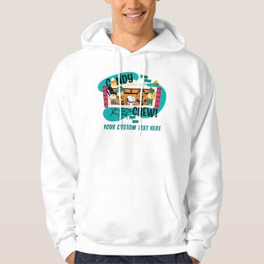 Peanuts-bende Candy Crew Halloween Hoodie (Voorkant)