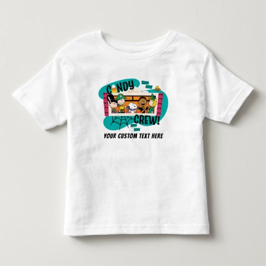 Peanuts-bende Candy Crew Halloween Kinder Shirts (Voorkant)
