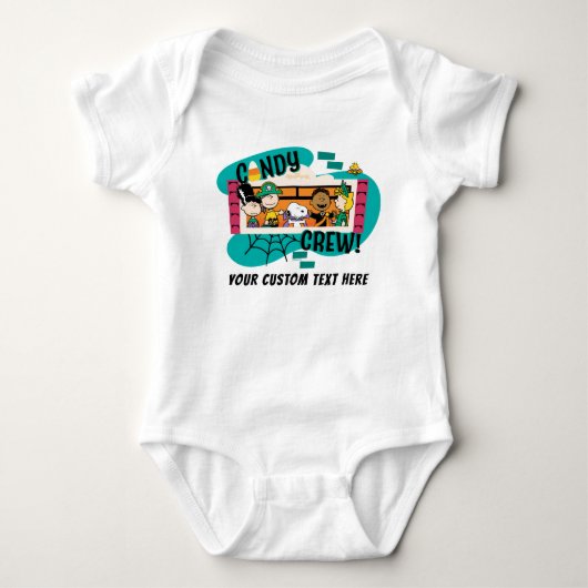 Peanuts-bende Candy Crew Halloween Romper (Voorkant)