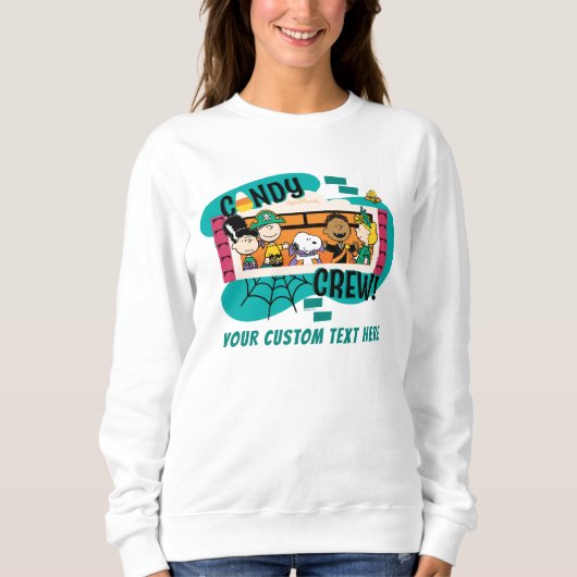 Peanuts-bende Candy Crew Halloween Trui (Voorkant)