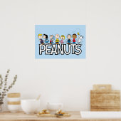 Peanuts-bende groepsopstelling poster (Keuken)