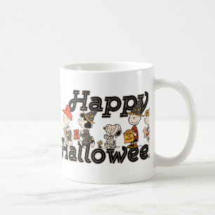 Peanuts-bende Happy Halloween-optocht Koffiemok