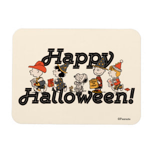 Peanuts-bende Happy Halloween-optocht Magneet