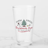 Peanuts | Boerderij Verse kerstbomen Glas (Voorkant)