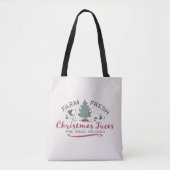 Peanuts | Boerderij Verse kerstbomen Tote Bag (Voorkant)