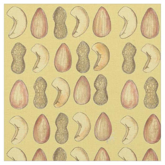 Peanuts Cashews Almonds Mixed Nuts Snack Food Stof (Close Up)
