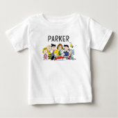 Peanuts | Charlie Brown and Gang Tri-Blend Shirt (Voorkant)
