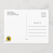 Peanuts | Charlie Brown Baseball Smile Briefkaart (Achterkant)