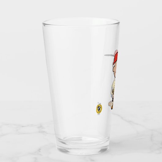 Peanuts | Charlie Brown Baseball Smile Glas (Rechts)