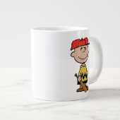 Peanuts | Charlie Brown Baseball Smile Grote Koffiekop (Voorkant rechts)