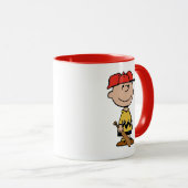 Peanuts | Charlie Brown Baseball Smile Mok (Voorkant rechts)