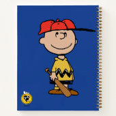 Peanuts | Charlie Brown Baseball Smile Notitieboek (Achterkant)