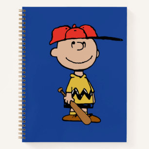 Peanuts Charlie Brown Baseball Smile Notitieboek