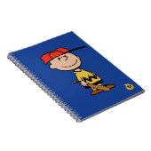 Peanuts | Charlie Brown Baseball Smile Notitieboek (Rechterzijde)