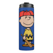 Peanuts | Charlie Brown Baseball Smile Thermosbeker (Voorkant)