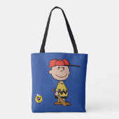Peanuts | Charlie Brown Baseball Smile Tote Bag (Achterkant)