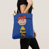 Peanuts | Charlie Brown Baseball Smile Tote Bag (Dichtbij)