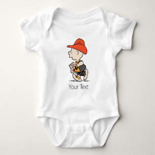 Peanuts Charlie Brown Cowboy Halloween Romper