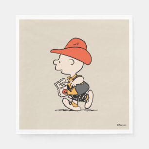 Peanuts Charlie Brown Cowboy Halloween Servet