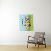 Peanuts | Charlie Brown en de bende | Voeg je naam Wandkleed (In situ)