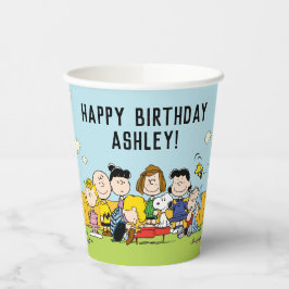 Peanuts | Charlie Brown en Gang Birthday Papieren Bekers