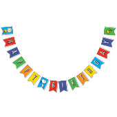 Peanuts | Charlie Brown en Gang Birthday Vlaggetjes (Alle)