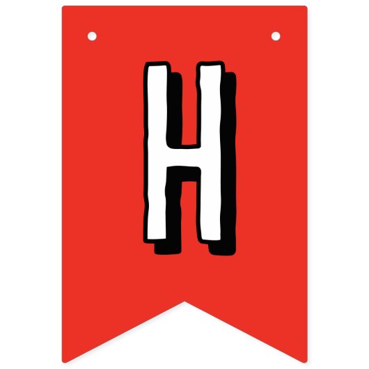 Peanuts | Charlie Brown en Gang Birthday Vlaggetjes (Tweede vlag)