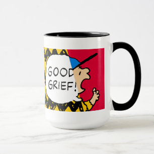 Peanuts   Charlie Brown Goed Verdriet Half & Half Mok