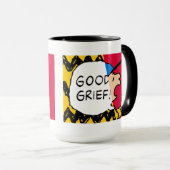Peanuts | Charlie Brown Goed Verdriet Half & Half Mok (Voorkant rechts)
