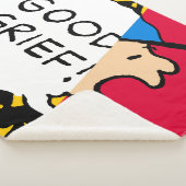 Peanuts | Charlie Brown Goed Verdriet Half & Half Sherpa Deken (3/4)