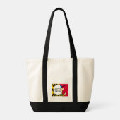 Peanuts | Charlie Brown Goed Verdriet Half & Half Tote Bag (Achterkant)