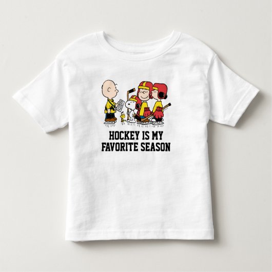 Peanuts | Charlie Brown hockeycoach Kinder Shirts (Voorkant)