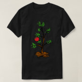 Peanuts Charlie Brown Holiday Tree T-shirt (Design voorkant)