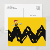 Peanuts | Charlie Brown Honkbal Briefkaart (Voorkant / Achterkant)
