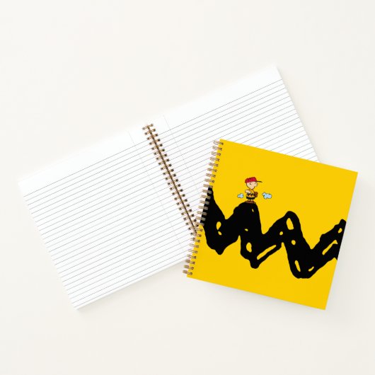 Peanuts | Charlie Brown Honkbal Notitieboek (Binnen)