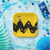 Peanuts | Charlie Brown Honkbal Papieren Bordje (Feest)