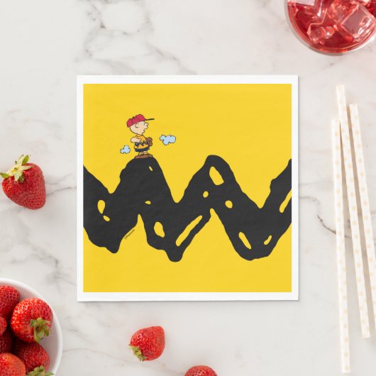 Peanuts | Charlie Brown Honkbal Servet (Insitu)