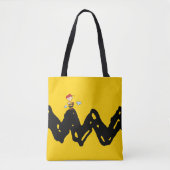 Peanuts | Charlie Brown Honkbal Tote Bag (Voorkant)