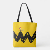 Peanuts | Charlie Brown Honkbal Tote Bag (Achterkant)