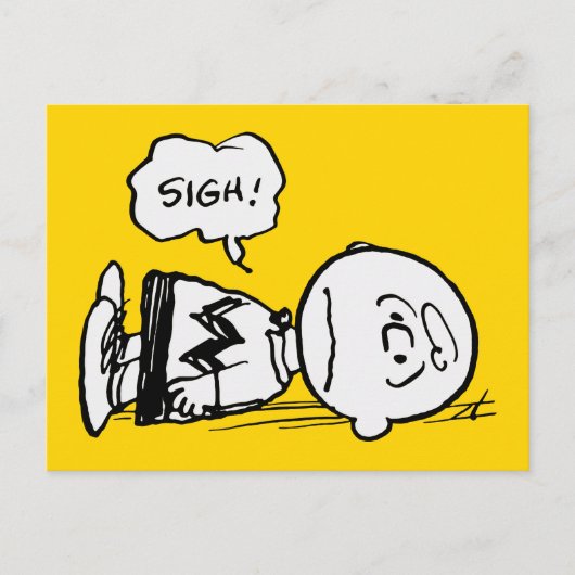 Peanuts | Charlie Brown is Down Briefkaart (Voorkant)
