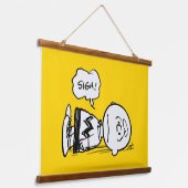 Peanuts | Charlie Brown is Down Hangend Wandkleed (Gebogen)