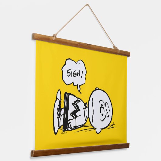 Peanuts | Charlie Brown is Down Hangend Wandkleed (Gebogen)