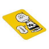 Peanuts | Charlie Brown is Down Magneet (Rechterzijde)